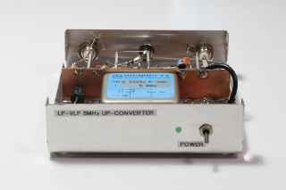 Front view of the finished up-converter. (click to enlarge)