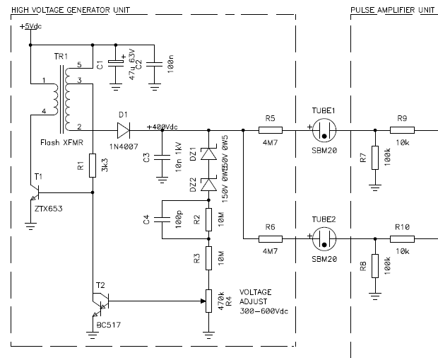 Geiger Counter Circuit Diagram €15 Iot Geiger Counter Usin