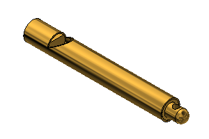 The finished whistle, view 1. (click to enlarge)