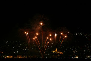 Fireworks of the city of Neuchatel, Aug. 1, 2008, 205mm f/7.1 7s ISO-100